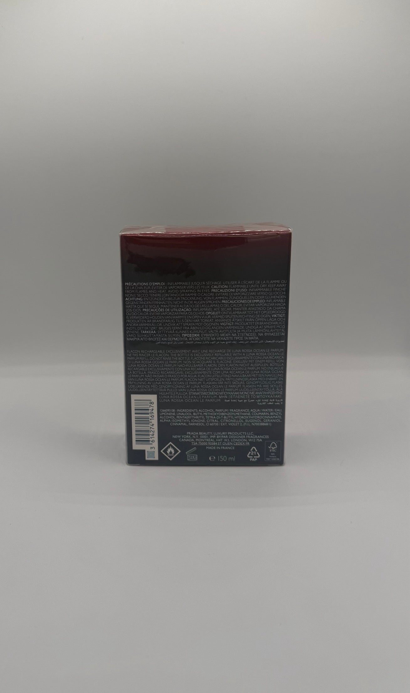 Prada Luna Rossa Ocean Le Parfum – 150 ml / 5 oz