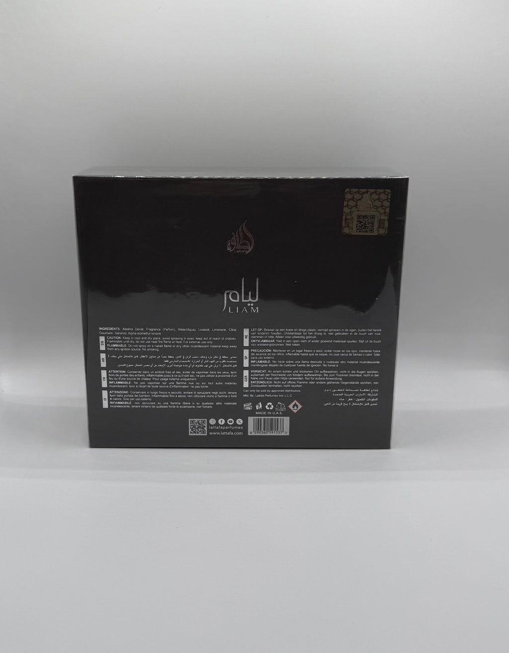 Lattafa Liam Grey Eau De Parfum