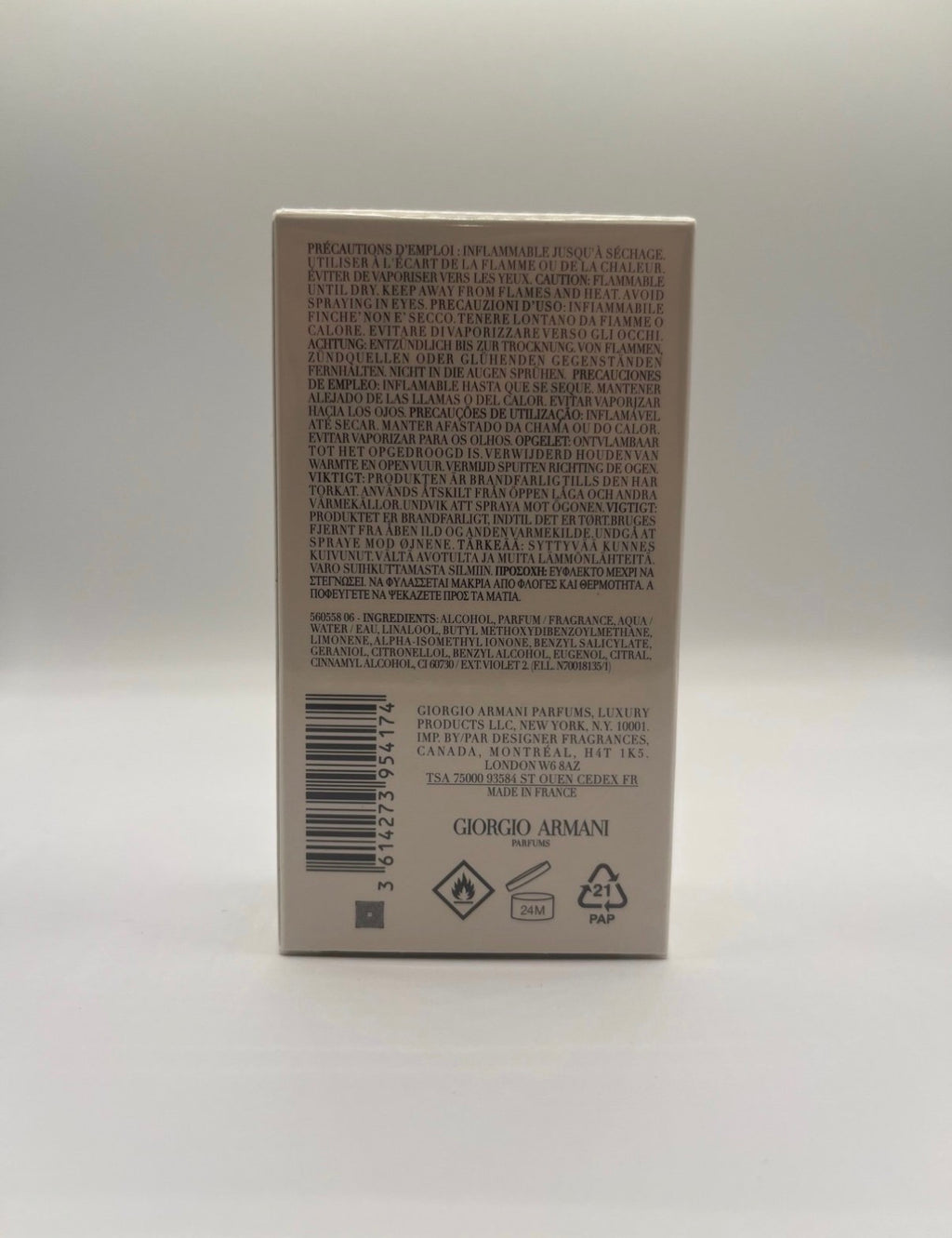 Giorgio Armani Acqua di Giò Parfum – 1.6 oz – Brand New & Sealed